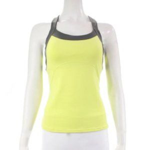 ALO NEON YELLOW DYNAMIC TANK TOP (NWT)